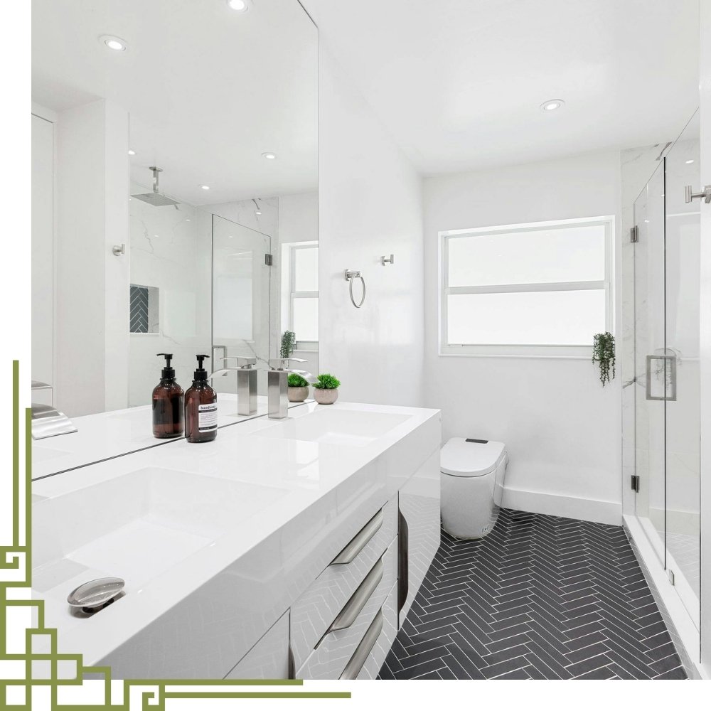 Expert move out cleaning service in Connecticut scrubbing an oven and kitchen for security deposit inspection